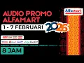 Lagu Audio Promo Alfamart 2026 1 - 7 FEBRUARI 2026- Non-Stop 8 Jam - TerUpdate