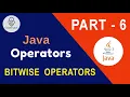 Part 6 - Operators in JAVA Bitwise Operators in Java Programming Code Vixa