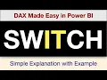 DAX Made Easy Let s understand SWITCH Function with Example in Power BI Must Watch for Beginners