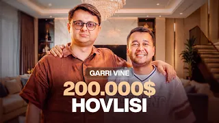 G"ayrat Maxmudovni 200 000$ li yangi Hovlisi! Oyiga 15.000$ Topishi!