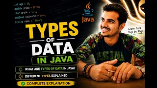 Types of Data in Java Explained Java Tutorial 2026 27 Edition