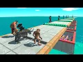 Download Lagu Jump Over Lookie Trap Pits - Animal Revolt Battle Simulator