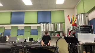 Evan Crosby Percussion GDYO audition