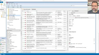 Abertura de um projeto no Nvivo: importação de arquivos, classificações de fontes e Mendeley.