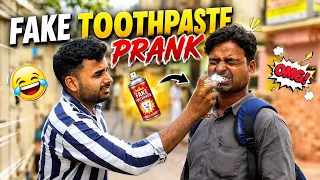 Fake Toothpaste Prank On Indian Public || MOUZ PRANK