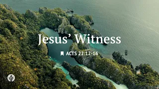 Jesus Witness Reading Our Daily Bread Devotional August 13 2026