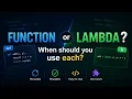 Python Function vs Lambda Complete Difference Explained with Examples