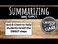 SWBST Summarizing Chant