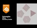 Spirangles With Geometry Nodes