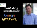 LeetCode 13 Roman to Integer Python