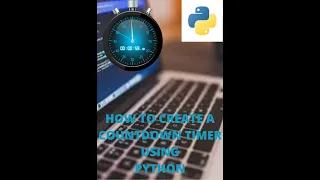 How to create a simple countdown timer with python