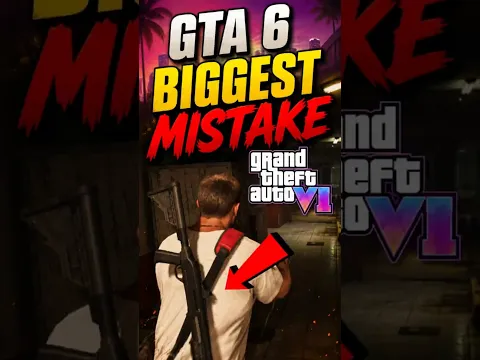 GTA 6 BIGGEST MISTAKE 😱 | PART 2 | GTA 6 EXTANDED LOOK VIDEO #shorts #short