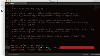 053 String manipulation using match search replace and split