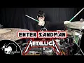 Download Lagu Enter Sandman - Metallica Drum cover  Tarn Softwhip 