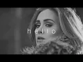 adele - hello sped up