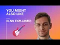 KNN explained with music recommendation