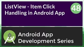 Android Application Development Tutorial for Beginners - 2017 ListView