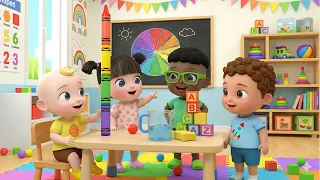 Rainbow Colors Song for Kids 🌈  | Fun Nursery Rhymes & Learning Colors
