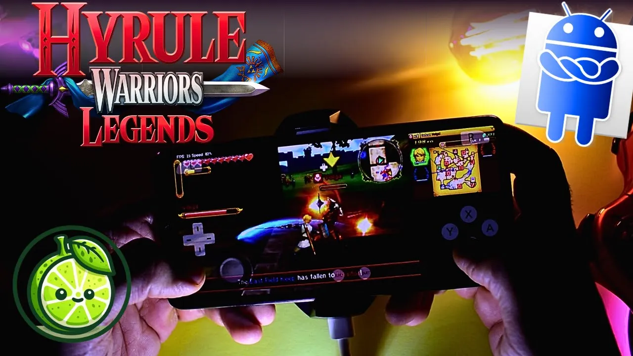 Hyrule Warriors Legends | Android Gameplay | Lime3DS Emulator