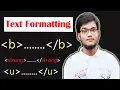 HTML Text Formatting bangla Tutorial Part-1