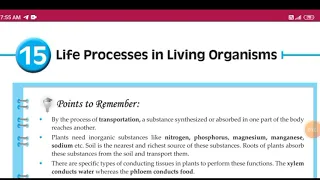 answers life processes in living organism chapter 15 science class 9 ssc digest question answer