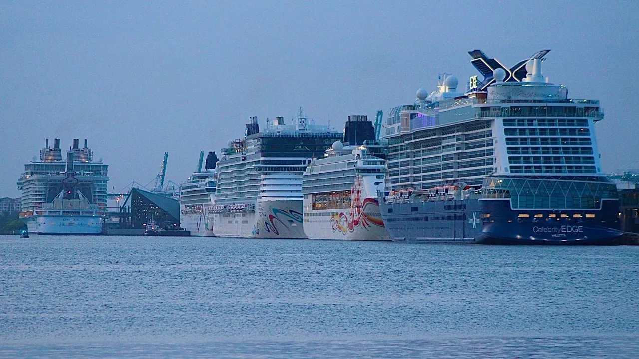 Early Morning at the Port of Miami