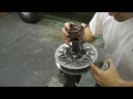 secondary clutch disassembly clock