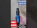 Kobalt Double Drive Bit Ratcheting Screwdriver Review KobaltTools lowes