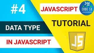 Data Type In JavaScript JavaScript Tutorial For Beginners Web Development Tutorial CODE 5X