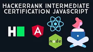 Hackerrank Certifications Javascript Intermediate