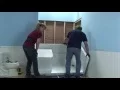 Multi-Piece Low Threshold Shower Installation