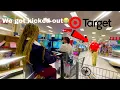 Riding Target s Motorized Carts Until We Get Caught