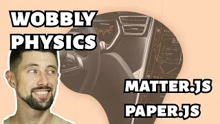 Wobbly 2D Physics with Matter js and Paper js