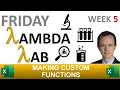 LAMBDA lab week 6
