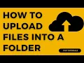 PHP File Upload save into a folder remote server