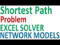 Shortest Path Excel Solver Operations Research
