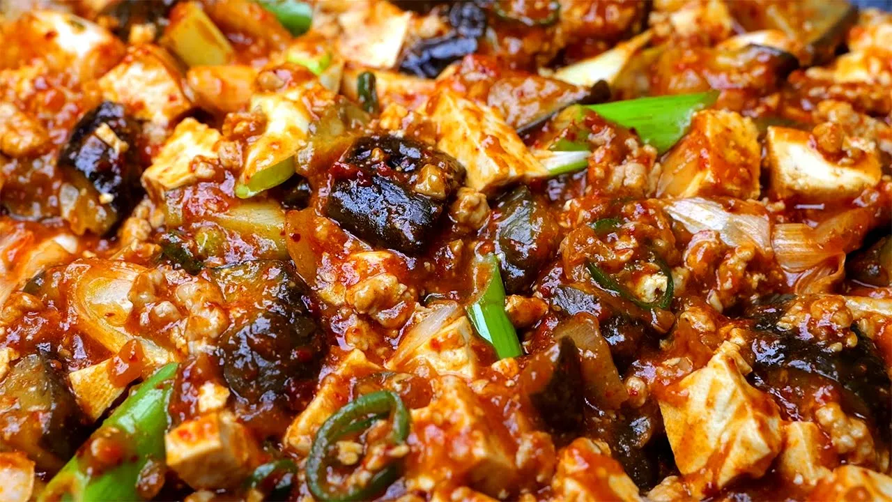 마파 가지볶음