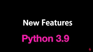 Python3 9 NewFeatures - Dict Union Operator Merge Dict