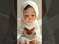 Download Lagu La ilaha illallah Muhammadur Rasulullah || Ai Cute baby boy🥹 Sweet voice #islam #cute #ai