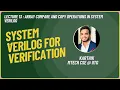 Array Compare and Copy operation in System Verilog