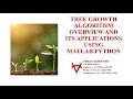 TREE GROWTH ALGORITHM OVERVIEW AND ITS APPLICATIONS USING MATLAB-PYTHON