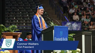 SGA President Connor Walters Commencement 2026 Speech