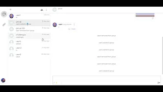 Chat app using angular node js and mongodb