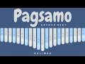 Pagsamo - Arthur Nery - Topic  | Lyrics and Tabs | Kalimba #19