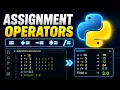 Assignment Operators in Python Explained Simply Lecture 26 Talent Kaksha