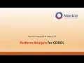 Perform Analysis for COBOL