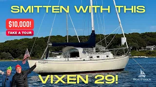A FANTASTIC Budget Pocket CRUISER! 1976 Vineyard Vixen 29 for $10K – FULL TOUR! [[SOLD!]]