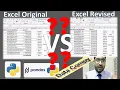 Compare Two excel files Data-Set Comparison Compare Data Frame Python Pandas DataCompy Module