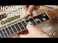 HOW TO INSTALL UKULELE INLAYS