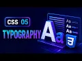 CSS Tutorial in Pashto Typography and Font Styling for Beginners